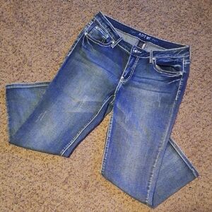 Apt. 9 Women's Dark Blue Skinny Jean Capris